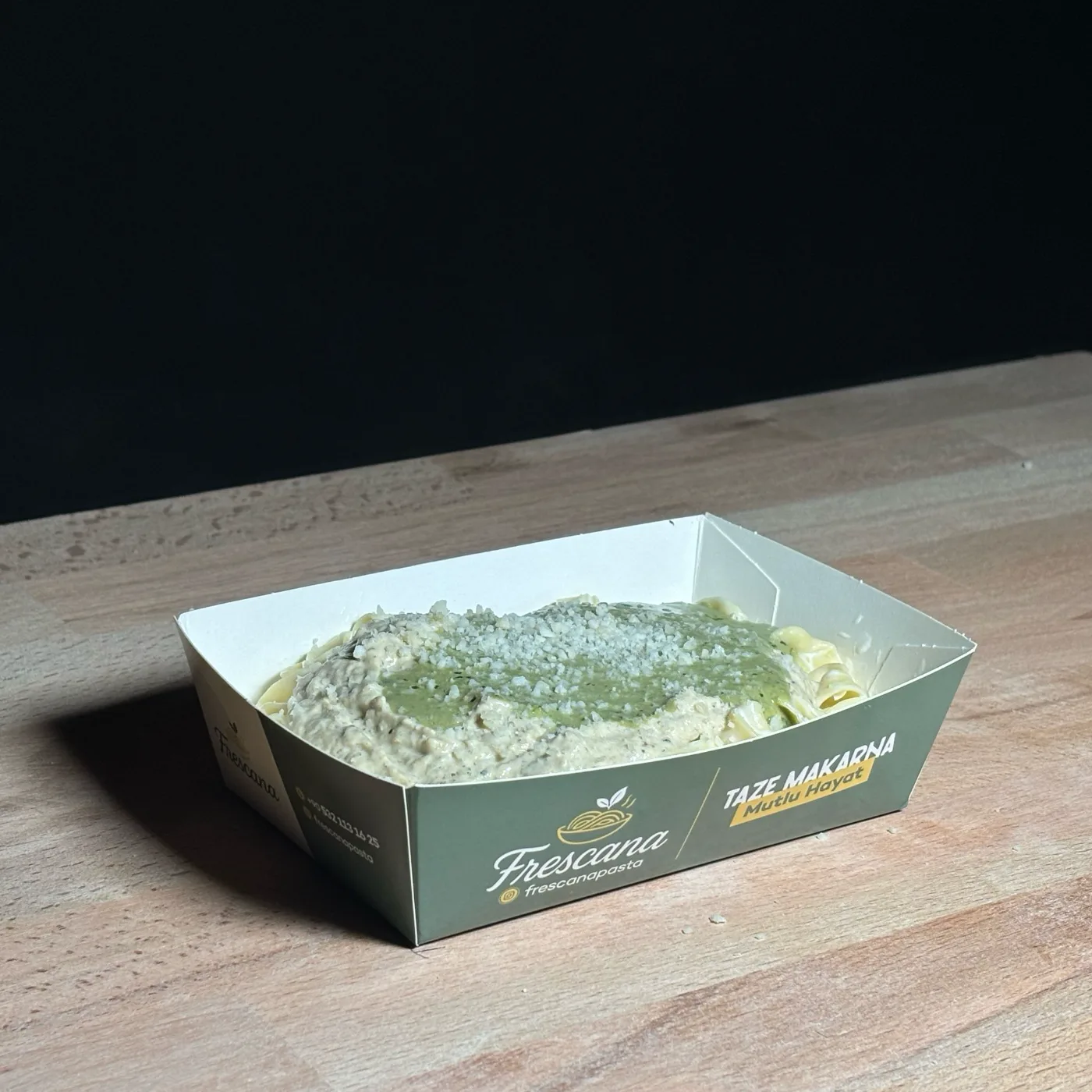 Köz Patlıcan + Pesto Sos